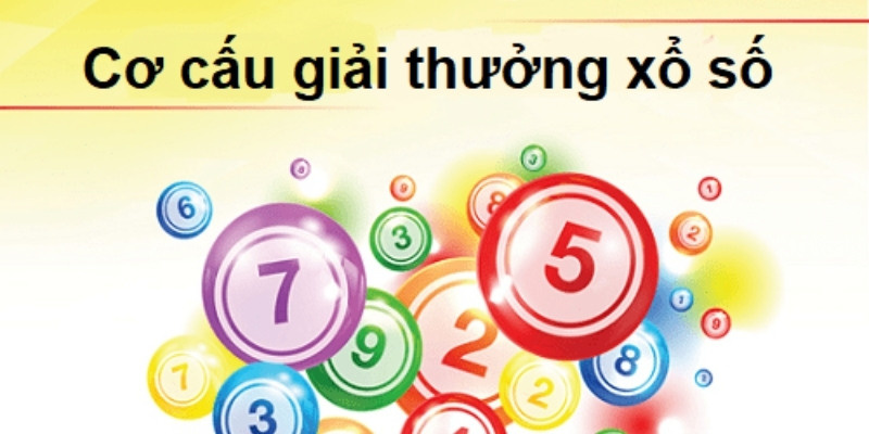 Cơ cấu giải thưởng của xổ số 3 miền